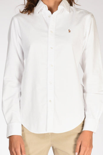 Camicia Oxford Bianco Donna - 3