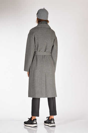 Cappotto Vestaglia Grigio Donna - 5