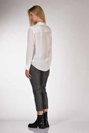 Camicia Colletto Bianco Donna - 5