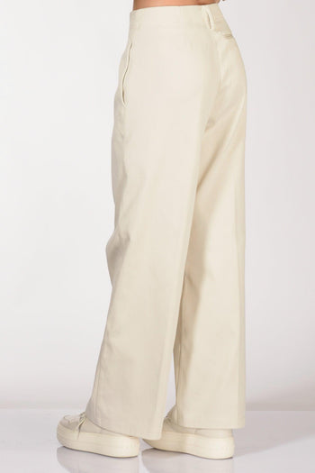 Pantalone Cover Bianco Latte Donna - 6