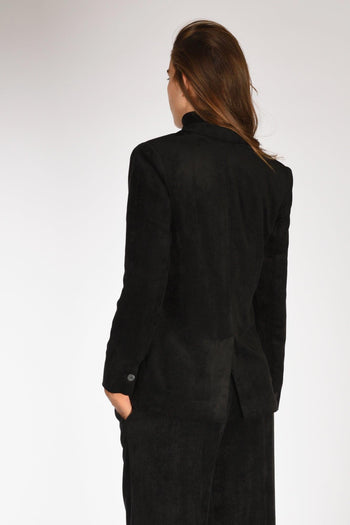 Blazer Matte Nero Donna - 5