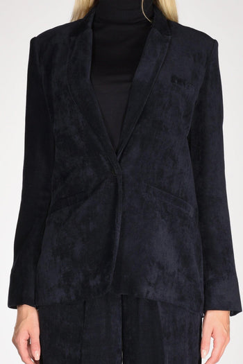 Blazer Matte Blu Donna - 3