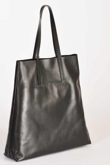 Borsa Shopper Nero Donna - 5