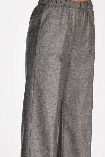 Pantalone Elastico Grigio Donna - 4