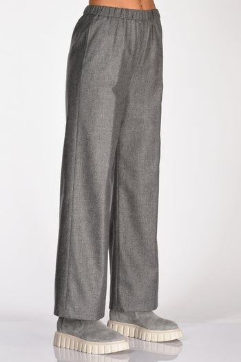 Pantalone Elastico Grigio Donna - 5