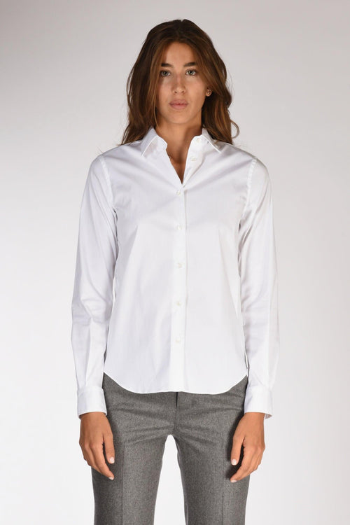 Camicia Colletto Bianco Donna - 2