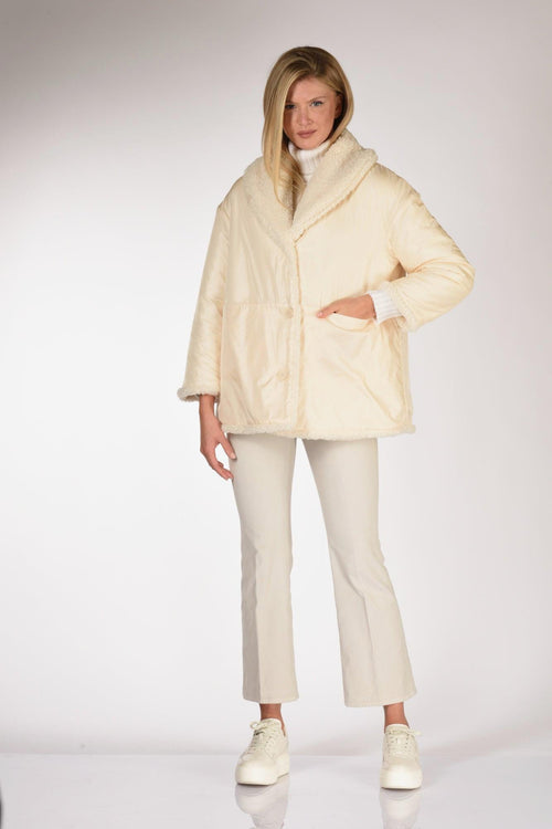 Cappotto Trudie Bianco Naturale Donna - 2