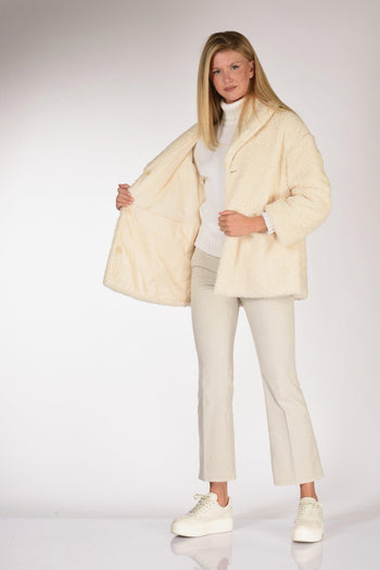 Cappotto Trudie Bianco Naturale Donna - 7