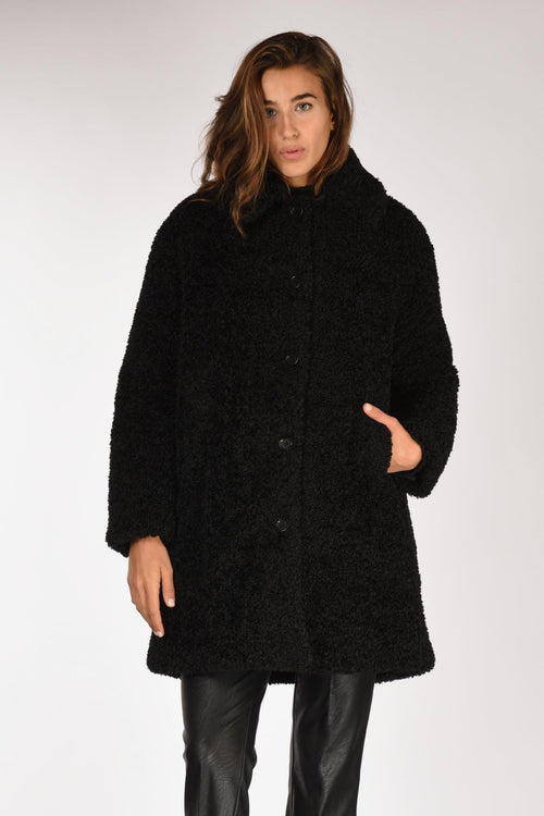 Cappotto Ysabel Re Nero Donna