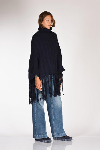 Poncho Blu Donna - 4