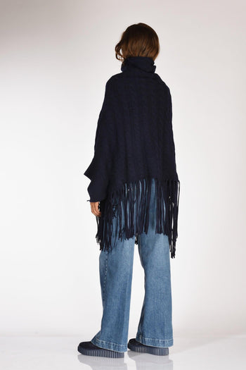 Poncho Blu Donna - 5