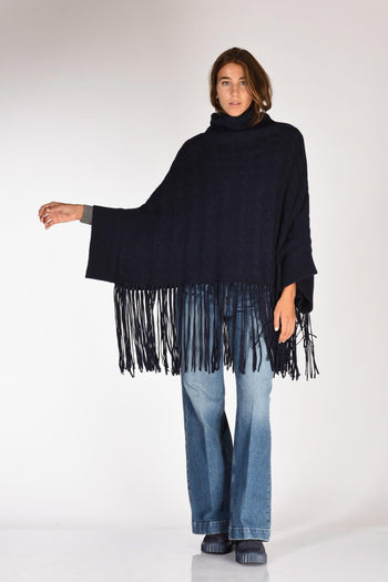 Poncho Blu Donna - 6