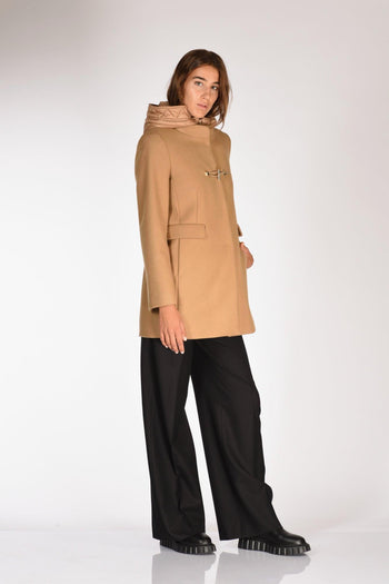 Cappotto Toggle Beige Scuro Donna - 4