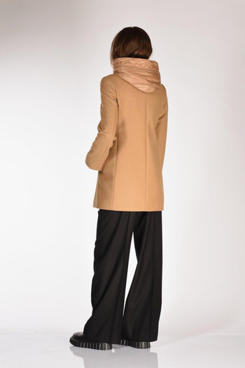 Cappotto Toggle Beige Scuro Donna - 5