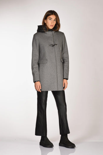 Cappotto Toggle Grigio Donna - 4