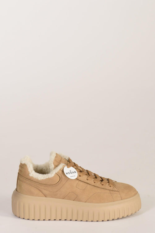 Sneakers H670 Beige Scuro Donna