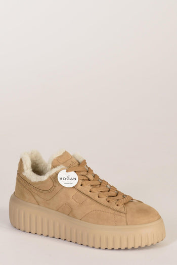 Sneakers H670 Beige Scuro Donna - 3