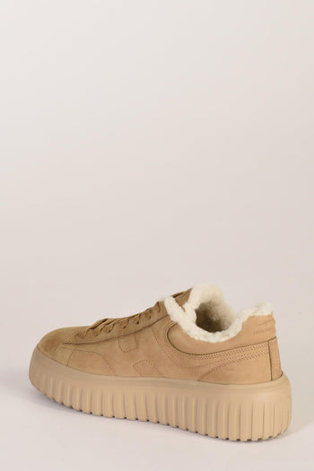 Sneakers H670 Beige Scuro Donna - 5