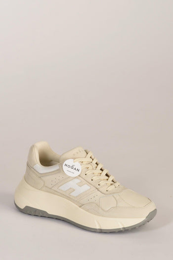 Sneakers H669 Beige/bianco Donna - 3