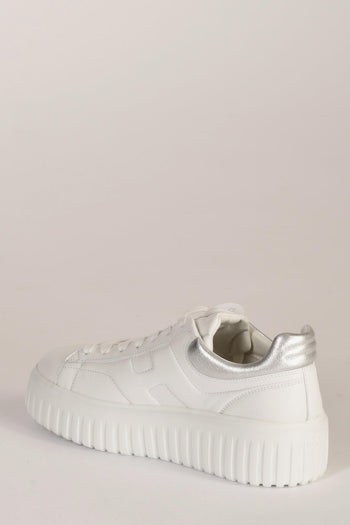 Sneakers H-stripes Bianco/argento Donna - 5