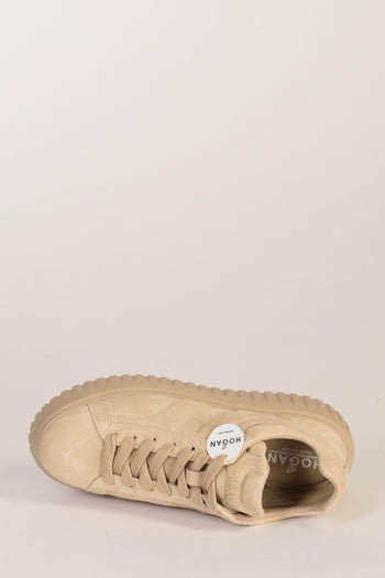 Sneakers H-stripes Beige Scuro Donna - 6