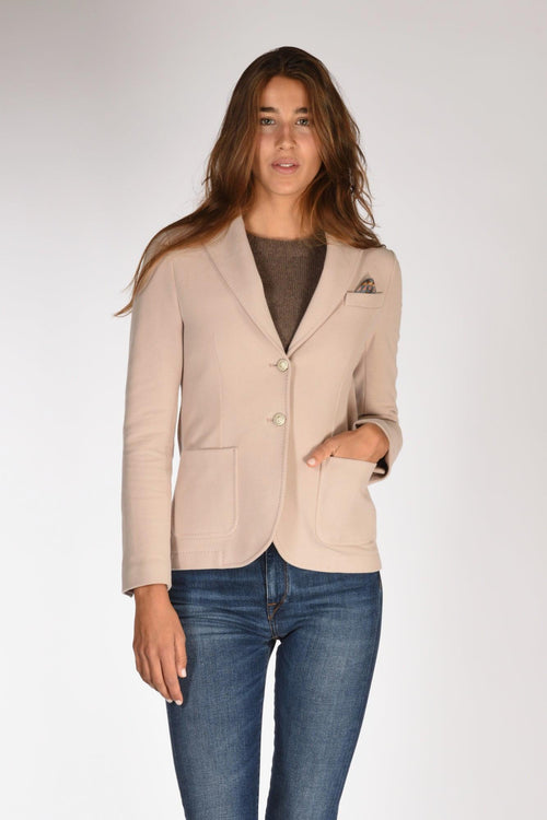 1901 Giacca Fleece Beige Donna