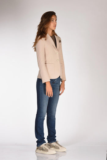 1901 Giacca Fleece Beige Donna - 4