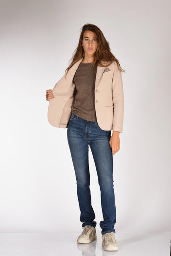 1901 Giacca Fleece Beige Donna - 6