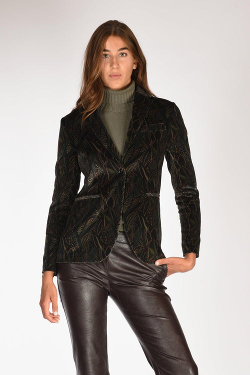 1901 Blazer Foliage Verde/multicolor Donna