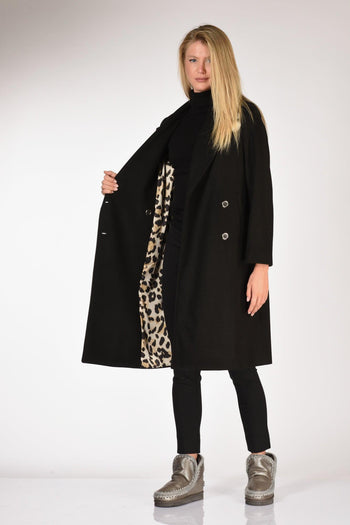 Cappotto Orsetti Nero Donna - 6