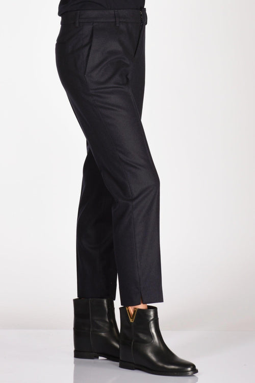 Pantalone New York Blu Scuro Donna