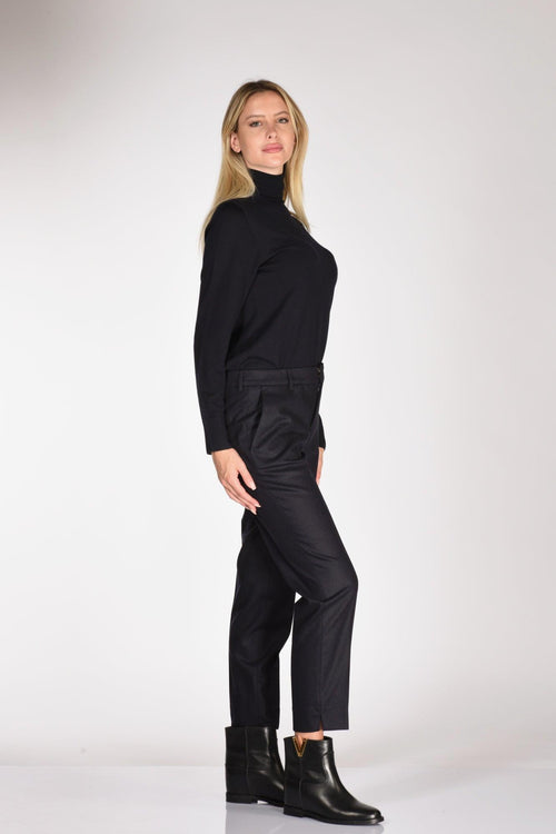 Pantalone New York Blu Scuro Donna - 2