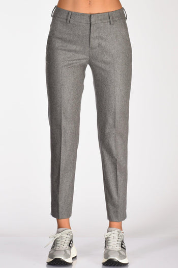 Pantalone New York Grigio Chiaro Donna - 3