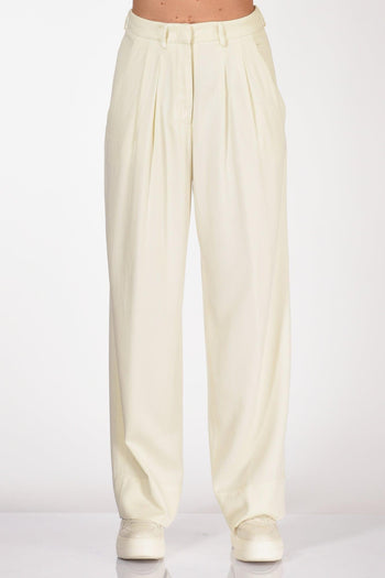 Pantalone Frankie Bianco Donna - 3