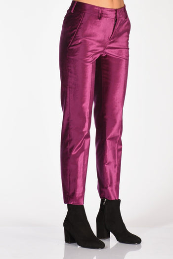 Pantalone New York Fucsia Donna - 4