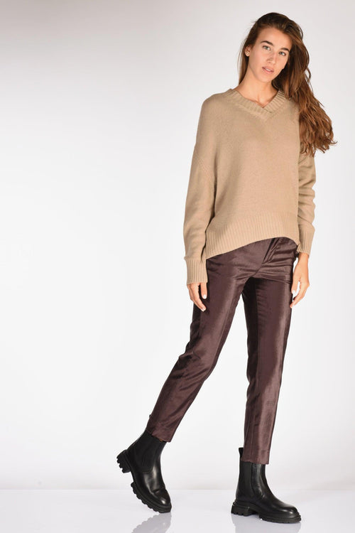 Pantalone New York Marrone Donna - 2