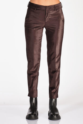 Pantalone New York Marrone Donna - 3