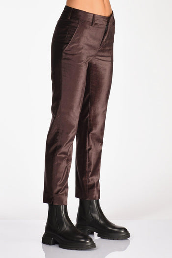 Pantalone New York Marrone Donna - 4