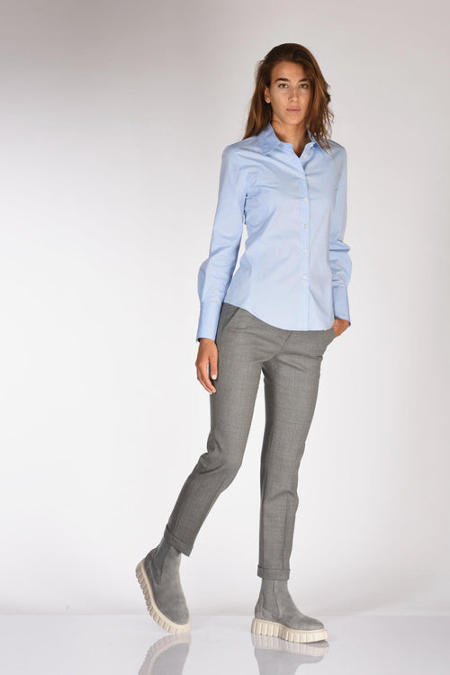 Slowear Pantalone Leyre Grigio Chiaro Donna - 2