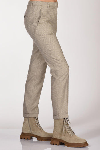 Slowear Pantalone Leyre Beige Chiaro/beige Donna - 4