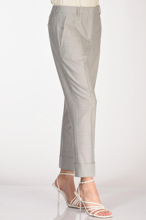 Slowear Pantalone Nevet Grigio Chiaro Donna