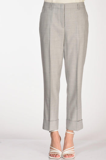 Slowear Pantalone Nevet Grigio Chiaro Donna - 3