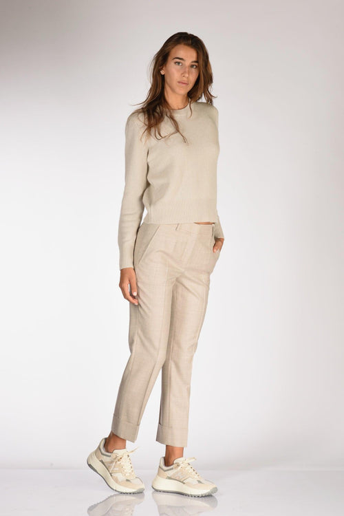 Slowear Pantalone Nevet Beige Donna - 2