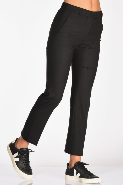 Slowear Pantalone Kimama Nero Donna