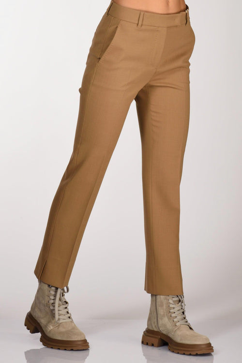 Slowear Pantalone Kimama Marrone Chiaro Donna