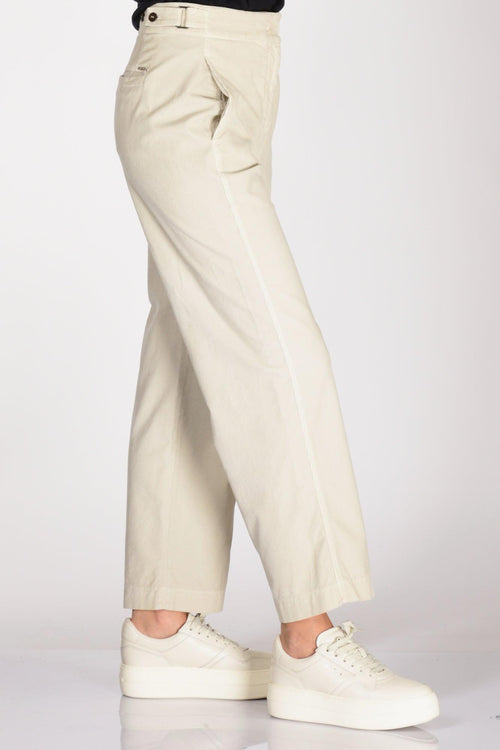 Slowear Pantalone Grigio Chiaro Donna