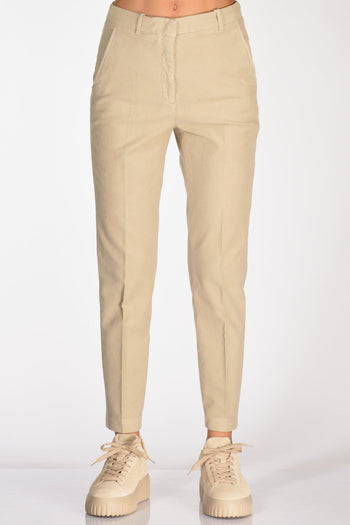 Slowear Pantalone Galene Beige Donna - 3