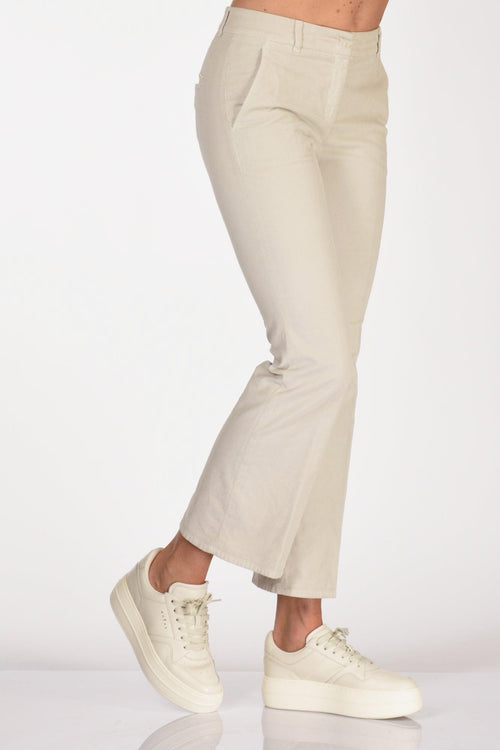 Slowear Pantalone Aylen Grigio Chiaro Donna