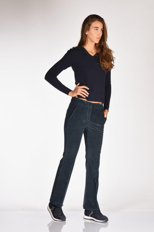 Slowear Pantalone Aylen Blu Donna - 2