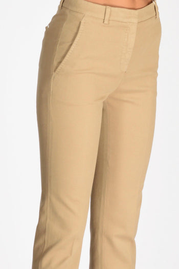 Slowear Pantalone Leyre Beige Scuro Donna - 5